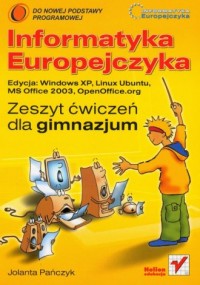 Informatyka Europejczyka. Zeszyt - okładka podręcznika