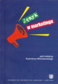 Język w marketingu - okładka książki
