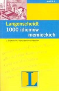 Langenscheidt. 1000 idiomów niemieckich - okładka podręcznika