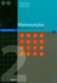 Matematyka. Klasa 2. Zbiór zadań - okładka podręcznika