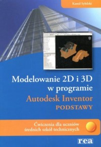 Modelowanie 2D i 3D w programie - okładka książki