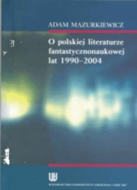 O polskiej literaturze fantastycznonaukowej - okładka książki