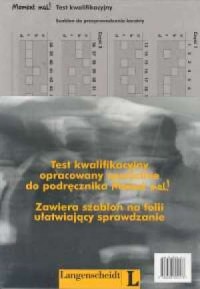 Test kwalifikacyjny opracowany - okładka podręcznika