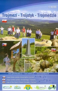 Trójstyk (mapa turystyczna) - okładka książki