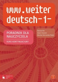 www.weiter deutsch 1. Poradnik - okładka podręcznika