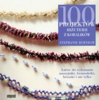 100 projektów biżuterii z koralików - okładka książki