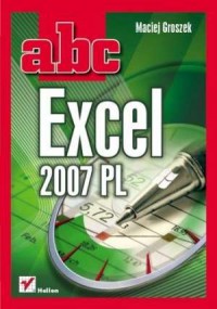 Abc. Excel 2007 PL - okładka książki