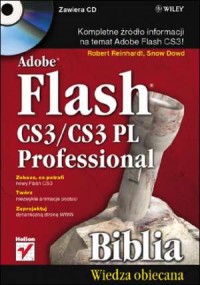 Adobe Flash CS3/CS3 PL Professional. - okładka książki