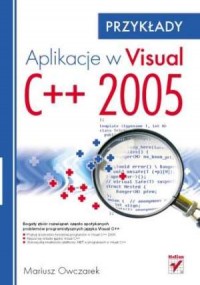 Aplikacje w Visual C++ 2005. Przykłady - okładka książki
