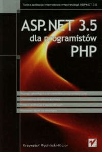 ASP.NET 3.5 Dla programistów PHP - okładka książki