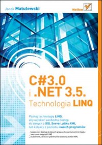 C# 3.0 i .NET 3.5. Technologia - okładka książki