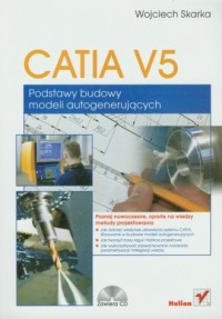 CATIA V5. Podstawy budowy modeli - okładka książki