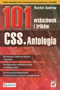 CSS. Antologia. 101 wskazówek i - okładka książki
