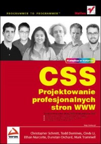 CSS. Projektowanie profesjonalnych - okładka książki