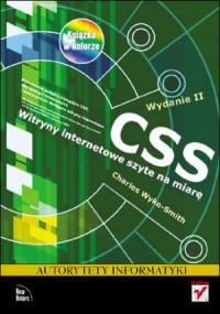 CSS. Witryny internetowe szyte - okładka książki