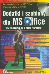 Dodatki i szablony dla MS Office - okładka książki