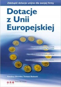 Dotacje z Unii Europejskiej - okładka książki