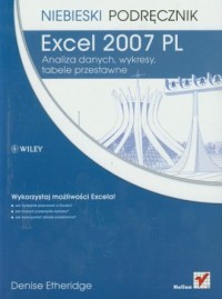 Excel 2007 PL. Analiza danych, - okładka książki