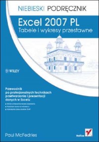 Excel 2007 PL. Tabele i wykresy - okładka książki