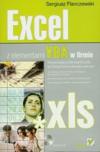 Excel z elementami VBA w firmie - okładka książki