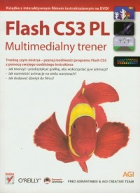 Flash CS3 PL. Multimedialny trener - okładka książki