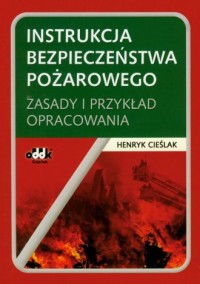 Instrukcja bezpieczeństwa pożarowego - okładka książki