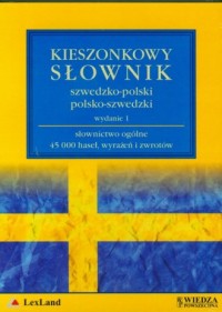 Kieszonkowy słownik szwedzko-polski - okładka książki