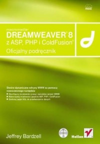 Macromedia Dreamweaver 8 z ASP, - okładka książki