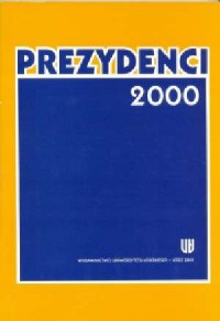 Prezydenci 2000 - okładka książki