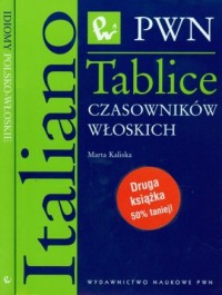 Tablice czasowników włoskich. Idiomy - okładka książki