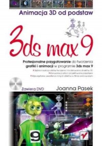3ds max 9. Animacja 3D od podstaw - okładka książki