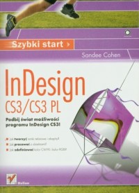 InDesign CS3/CS3 PL. Szybki start - okładka książki