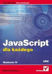 JavaScript dla każdego - okładka książki