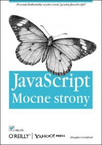 JavaScript - mocne strony - okładka książki