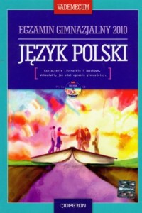 Język polski. Vademecum 2010. Egzamin - okładka podręcznika