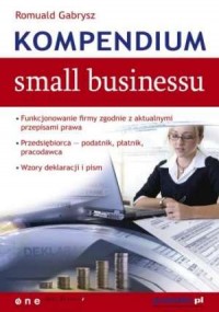 Kompendium small businessu - okładka książki