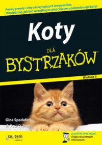 Koty dla bystrzaków - okładka książki