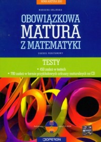 Matematyka. Matura 2010. Testy. - okładka podręcznika