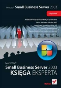 Microsoft Small Business Server - okładka książki