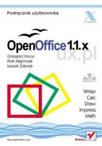 OpenOffice 1.1.x UX.PL - okładka książki