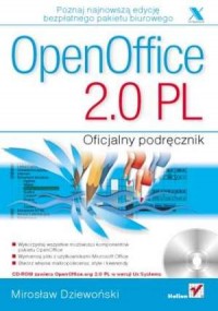 OpenOffice 2.0 PL. Oficjalny podręcznik - okładka książki