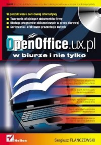 OpenOffice.ux.pl w biurze i nie - okładka książki