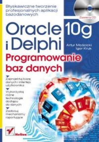 Oracle 10g i Delphi. Programowanie - okładka książki