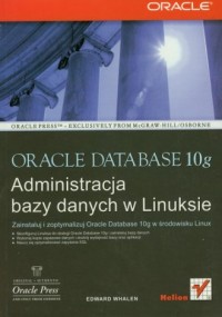 Oracle Database 10g. Administracja - okładka książki