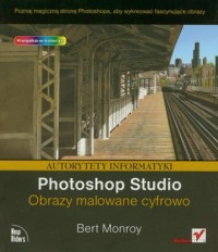 Photoshop Studio. Obrazy malowane - okładka książki