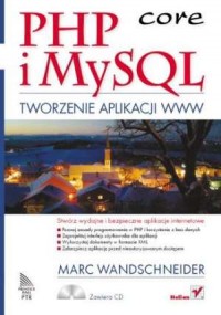 PHP i MySQL. Tworzenie aplikacji - okładka książki