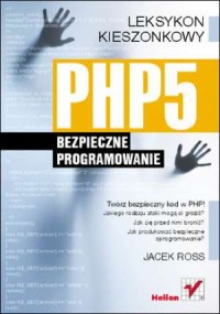 PHP5. Bezpieczne programowanie. - okładka książki