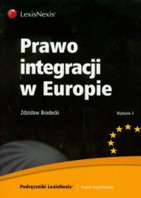 Prawo integracji w Europie - okładka książki
