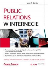 Public relations w internecie - okładka książki