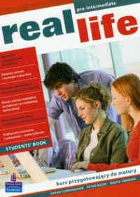 Real Life Pre-Intermediate - okładka podręcznika